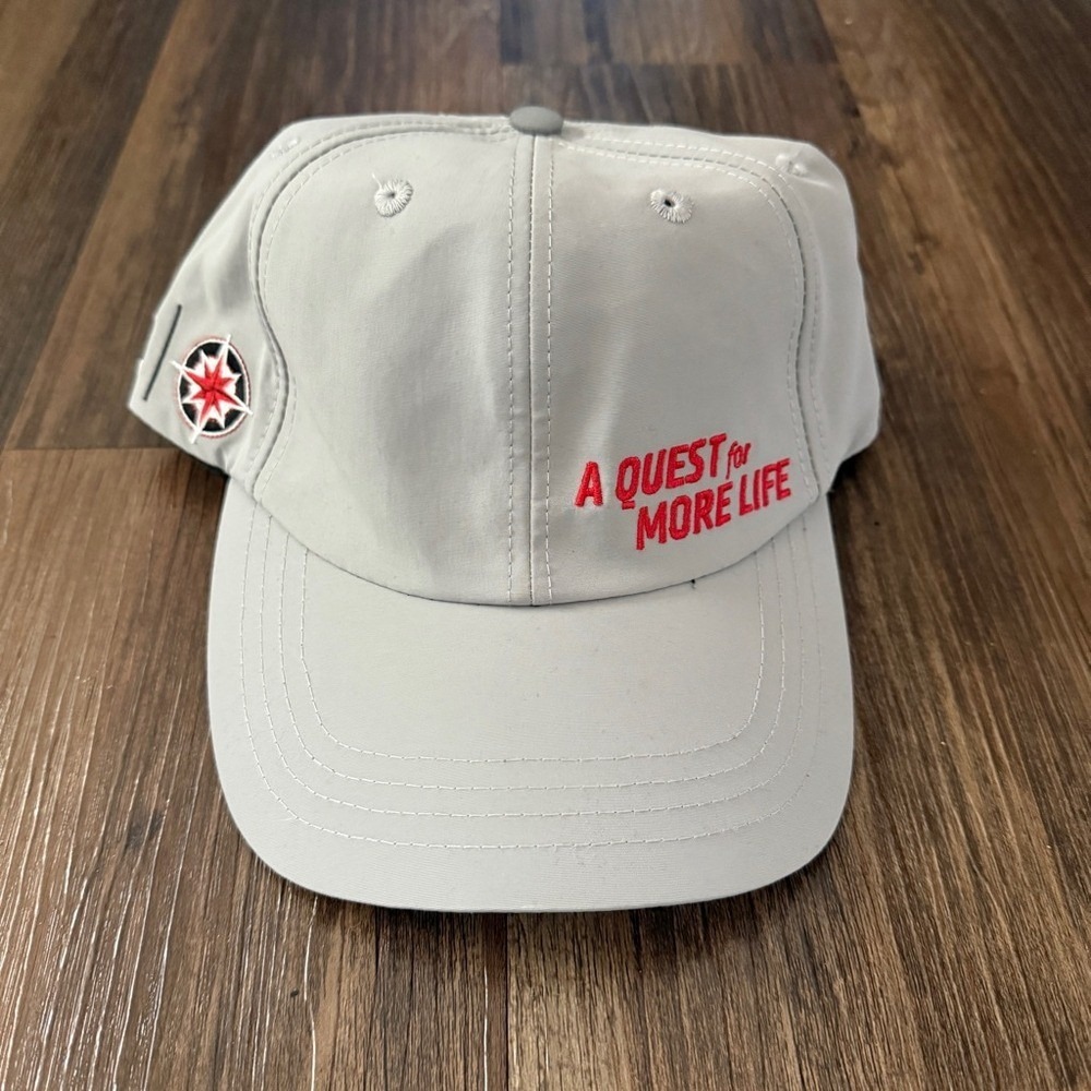 Orangetheory Fitness OTF‎ A Quest For More Life Performance Hat Grey Red Mens
